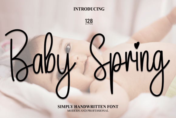 Baby Spring: A Delicate Handwritten Font for Digital Charm