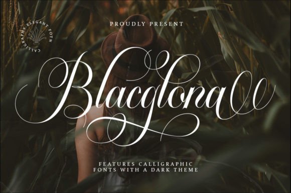 Blacglona: A Refined Script Typeface for Digital Branding