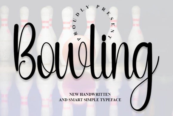 Bowling: A Contemporary Handwritten Font for Digital Design
