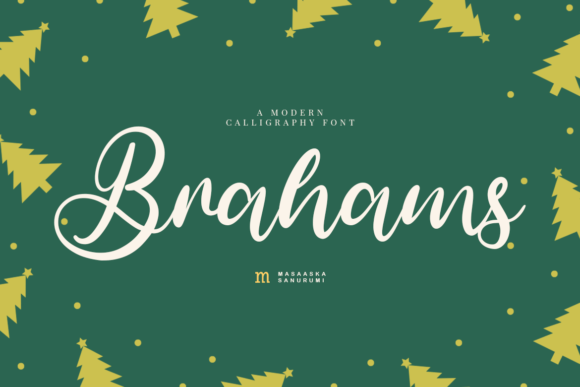 Brahams: A Modern Script Font for Scroll-Stopping Brand Content