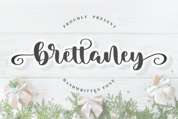 Brettaney: A Sweet Handwritten Font for Makers