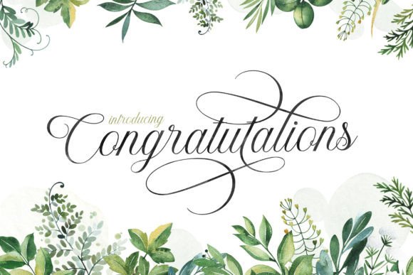 Congratulations Font: A Modern Script for Scroll-Stopping Brand Moments
