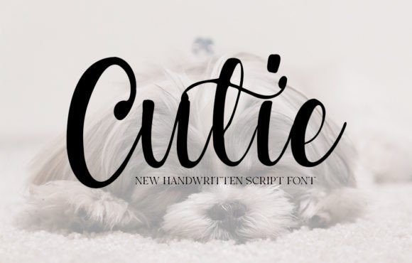 Cutie: A Smooth, Feminine Script Font for Thoughtful Design