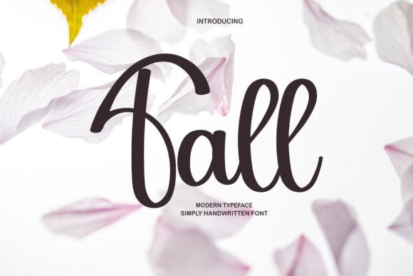 Fall: A Handwritten Font That Breathes Quiet Confidence