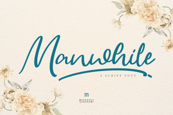 Manwhile: A Modern Script Font That Works in Real Campaigns