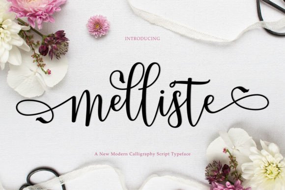Melliste: A Distinctive Script Font for Editorial Charm