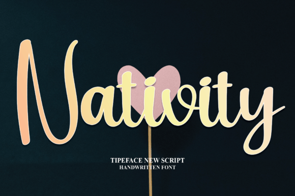 Nativity: A Handwritten Font That Feels Like Home