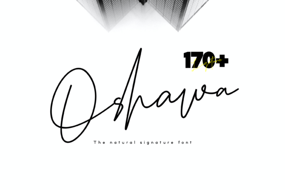 Oshawa: A Natural Script Font for Modern Web Design