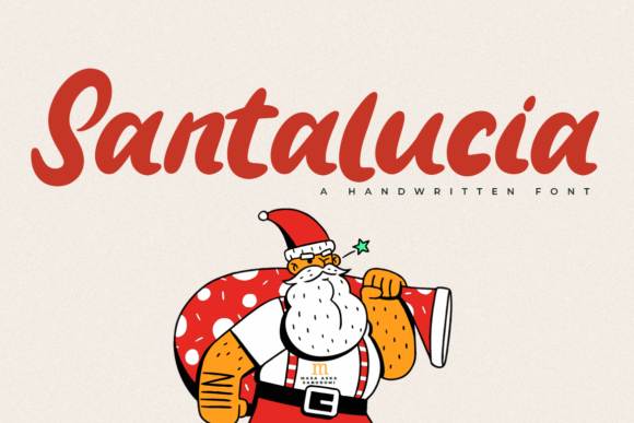 Santalucia: A Modern Script Font That Feels Like It Was Made for Real Branding