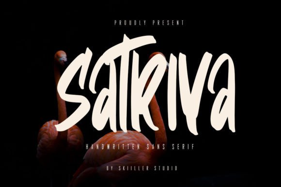 Satriya: A Handwritten Font That Holds Attention