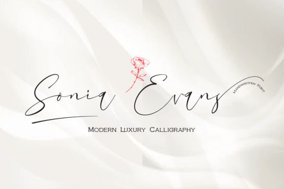 Sonia Evans: A Modern Script Font for Digital Branding