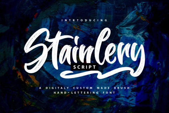 Stainlery: A Handwritten Font That Makes Your Brand Feel Thoughtful