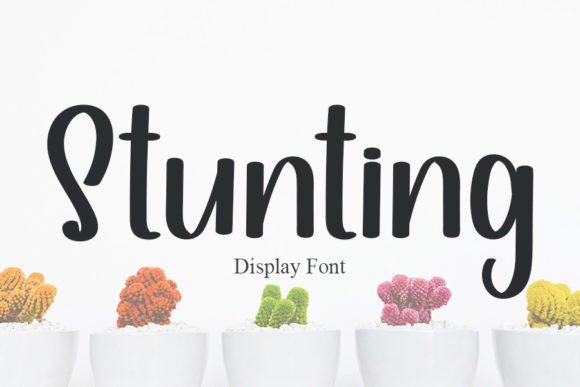 Stunting: A Thoughtful Handwritten Font for Editorial Warmth