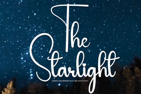 The Starlight Handwritten Font for Small Business Branding