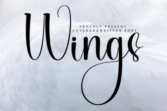 Wings: A Handwritten Font That Lifts Your Campaigns