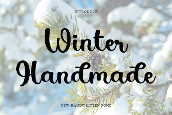 Winter Handmade: A Delicate Script Font That Makes Romance Instantly Readable