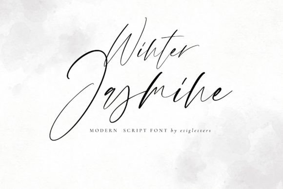 Winter Jasmine: A Delicate Script Font for Digital Branding