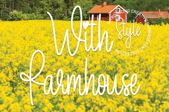 With Farmhouse: A Handwritten Font That Makes Your Campaign Feel Human